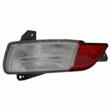 CarLights360: For 2016 2017 2018 Honda Pilot Tail Light Back Up Assembly CAPA Certified w/Bulbs (CLX-M0-17-5598-00-9-CL360A1-PARENT1)
