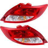 CarLights360: For 2011 2012 2013 2014 Mazda 2 Tail Light Assembly DOT Certified w/Bulbs (CLX-M0-11-6474-00-1-CL360A1-PARENT1)