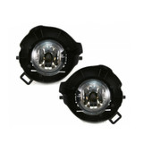 CarLights360: For 2005-2016 Nissan Frontier Fog Light Assembly DOT Certified Chrome Bumper w/Bulbs (CLX-M0-19-5808-00-1-CL360A1-PARENT1)
