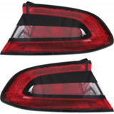 CarLights360: For 2013 14 15 2016 Dodge Dart Tail Light Assembly DOT Certified w/Bulbs (CLX-M0-11-6498-00-1-CL360A1-PARENT1)