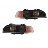 CarLights360: For 1999 2000 BMW 528i Headlight Assembly w/Bulbs Halogen Type (CLX-M0-20-6550-90-CL360A1-PARENT1)