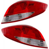 CarLights360: For 2012-2017 Hyundai Veloster Tail Light Assembly DOT Certified w/Bulbs (Vehicle Trim: Base) (CLX-M0-11-6488-00-1-CL360A1-PARENT1)