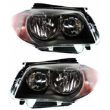 CarLights360: For 2008 2009 2010 2011 2012 BMW 120i Headlight Assembly Halogen DOT Certified (CLX-M0-20-12490-00-1-CL360A1-PARENT1)