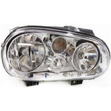 CarLights360: For 1999 2000 2001 2002 Volkswagen Golf Headlight Assembly w/Bulbs (Vehicle Trim: To VIN 25057050) (CLX-M0-20-6474-90-CL360A1-PARENT1)