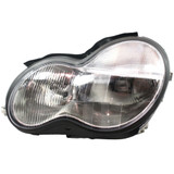 CarLights360: For 2001 2002 2003 2004 Mercedes-Benz C200 Headlight Assembly DOT Certified w/Bulbs Halogen Type (Vehicle Trim: Sedan) (CLX-M0-20-6480-00-1-CL360A1-PARENT1)