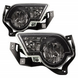 CarLights360: For 2002 2003 2004 2005 2006 Chevy Avalanche 1500 Fog Light Assembly CAPA Certified Body Cladding w/Bulbs (CLX-M0-19-5588-00-9-CL360A1-PARENT1)