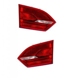 CarLights360: For 2011 2012 2013 2014 Volkswagen Jetta Tail Light Back Up CAPA Certified w/Bulbs - (Vehicle Trim: Sedan) (CLX-M0-17-0324-00-9-CL360A1-PARENT1)