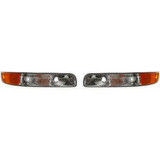 CarLights360: For 2000-2006 Chevy Suburban 1500 Front Signal/Corner Light Assembly CAPA Certified (CLX-M1-331-1678L-UC-CL360A3-PARENT1)