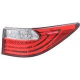 CarLights360: For 2013 2014 2015 Lexus ES350 Tail Light Assembly (CLX-M1-323-1911L-US-CL360A2-PARENT1)