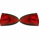 CarLights360: For 2003 2004 2005 Pontiac Sunfire Tail Light Assembly w/Bulbs (CLX-M1-335-1917L-AS-CL360A1-PARENT1)