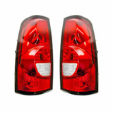 CarLights360: For 2007 Chevy Silverado 1500 Classic Tail Light Assembly w/ Bulbs DOT Certified (CLX-M1-334-1906L-AF-DR-CL360A2-PARENT1)