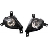 CarLights360: For 2009 2010 2011 BMW 328i Fog Light Assembly w/ Bulbs (CLX-M1-443-2025L-AQ-CL360A1-PARENT1)