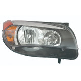 CarLights360: For 2013 2014 2015 BMW X1 Headlight Assembly w/Bulbs Black Housing DOT Certified (CLX-M1-343-1152L-AFN2-CL360A1-PARENT1)
