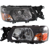 CarLights360: For 2005 Subaru Forester Headlight Assembly w/ Bulbs DOT Certified (CLX-M1-319-1110L-AFN-CL360A1-PARENT1)