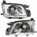 CarLights360: For 2001 2002 Subaru Forester Headlight Assembly w/ Bulbs DOT Certified (CLX-M1-319-1111L-AF-CL360A1-PARENT1)