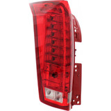 CarLights360: For 2010-2016 Cadillac SRX Tail Light Assembly w/Bulbs (CLX-M1-331-1951L-AS-CL360A1-PARENT1)