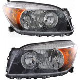 CarLights360: For 2006 2007 2008 Toyota RAV4 Headlight Assembly Black Housing (CLX-M1-311-1197L-US2-CL360A1-PARENT1)
