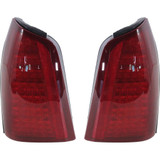 CarLights360: For 2000-2005 Cadillac Deville Tail Light Assembly w/Bulbs-DOT Certified (CLX-M1-331-1943L-AF-CL360A1-PARENT1)
