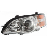CarLights360: For 2006 2007 Subaru Legacy Headlight Assembly Chrome w/ Bulbs CAPA Certified (CLX-M1-319-1113L-AC1-CL360A1-PARENT1)