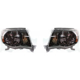 CarLights360: For 2005-2011 Toyota Tacoma Headlight Assembly w/ Bulbs (CLX-M1-311-1186L-AS7-CL360A1-PARENT1)