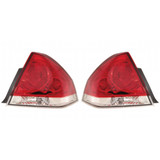 CarLights360: For 2006-2013 Chevy Impala Tail Light Assembly w/ Bulbs CAPA Certified (CLX-M1-334-1923L-AC-CL360A1-PARENT1)
