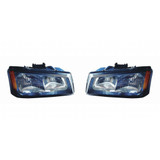 CarLights360: For 2007 Chevy Silverado 1500 Classic Headlight Assembly w/ Bulbs CAPA Certified (CLX-M1-334-1124L-ACN-CL360A4-PARENT1)