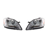 CarLights360: For 2008 09 10 2011 Mercedes-Benz ML320 Headlight Assembly w/Bulbs (CLX-M1-339-1131L-AS-CL360A1-PARENT1)