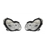 CarLights360: For 2002-2007 Mercedes-Benz C280 Headlight Assembly w/o bulbs and ballast HID Type (CLX-M1-339-1107L-USH-CL360A3-PARENT1)