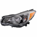 CarLights360: For 2013 2014 Subaru XV Crosstrek Headlight Assembly w/ Bulbs Black Housing CAPA Certified (CLX-M1-319-1123L-AC2-CL360A2-PARENT1)