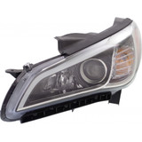 CarLights360: For 2015 2016 2017 Hyundai Sonata Headlight Assembly w/Bulbs Black Housing DOT Certified (CLX-M1-320-1153L-AF2-CL360A1-PARENT1)