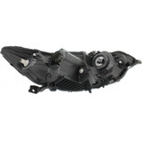 CarLights360: For 2009-2014 Acura TSX Headlight Assembly w/o Bulbs and Ballast HID Type Black Housing CAPA Certified (CLX-M1-326-1104L-UCH2-CL360A1-PARENT1)
