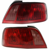 CarLights360: For 2002 2003 Mitsubishi Galant Tail Light Assembly w/ Bulbs (CLX-M1-313-1915L-AS-CL360A1-PARENT1)