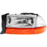 CarLights360: For 2002 2003 2004 Dodge Dakota Headlight Assembly w/Bulbs (CLX-M1-332-1130L-ASC-CL360A1-PARENT1)
