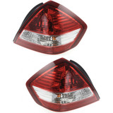 CarLights360: For 2007 2008 2009 2010 2011 Nissan Versa Tail Light Assembly w/ Bulbs DOT Certified (CLX-M1-314-1968L-AF-CL360A1-PARENT1)