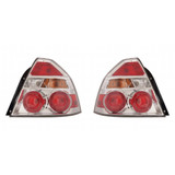 CarLights360: For 2009 2010 2011 Chevy Aveo Tail Light Assembly w/ Bulbs (CLX-M1-334-1932L-ASN-CL360A1-PARENT1)