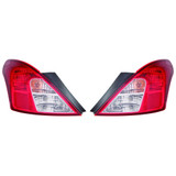 CarLights360: For 2012-2018 Nissan Versa Tail Light Assembly w/ Bulbs DOT Certified (CLX-M1-314-1974L-AF-CL360A1-PARENT1)