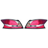 CarLights360: For 2014 2015 Nissan Altima|Tail Light Assembly w/ Bulbs CAPA Certified (CLX-M1-314-1978L-AC-L6-CL360A1-PARENT1)