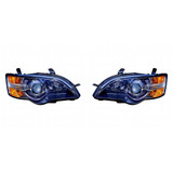 CarLights360: For 2005 Subaru Legacy Headlight Assembly w/ Bulbs Black Housing  DOT Certified (CLX-M1-319-1113L-AF2-CL360A1-PARENT1)