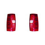 CarLights360: For 2007-2014 Chevy Suburban 1500 Tail Light Assembly w/ Bulbs CAPA Certified (CLX-M1-334-1929L-AC-CL360A1-PARENT1)