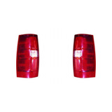 CarLights360: For 2007-2014 Chevy Suburban 1500 Tail Light Assembly w/ Bulbs CAPA Certified (CLX-M1-334-1929L-AC-CL360A1-PARENT1)