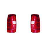CarLights360: For 2007-2014 Chevy Tahoe Tail Light Assembly w/ Bulbs CAPA Certified (CLX-M1-334-1929L-AC-CL360A3-PARENT1)