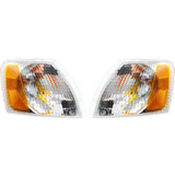 For Volkswagen Passat Park Signal Light Assembly 1998 99 00 2001 White Lens | GLS/GLX/TDI/GLS 4Motion/GLX 4Motion (CLX-M0-341-1503L-AS-CY-CL360A50-PARENT1)