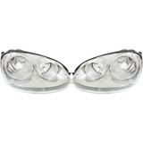 For Volkswagen GTI Headlight Assembly 2006 07 08 2009 Halogen (CLX-M0-341-1118L-AS-CL360A52-PARENT1)