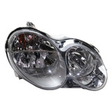 For Mercedes-Benz CLK55 AMG / CLK320 / CLK350 / CLK500 / C55 Sedan / Wagon Headlight Assembly 2002 03 04 05 2006 CAPA Halogen (CLX-M0-340-1116L-AC-CL360A50-PARENT1)