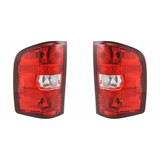 For Chevy Silverado 2500 / 3500 HD Tail Light Assembly 2007-2014 Single / Dual Rear Wheels Hybrid (CLX-M0-335-1933L-AS-CL360A51-PARENT1)