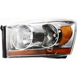 For Dodge Ram 1500 / 2500 / 3500 Headlight Assembly 2006 w/o Black Bezel (CLX-M0-334-1115L-AS1-CL360A50-PARENT1)
