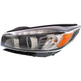 For Kia Sorento Headlight Assembly 2016 2017 2018 | Halogen | With LED Accent Light (CLX-M0-323-1151L-ASN2-CL360A50-PARENT1)