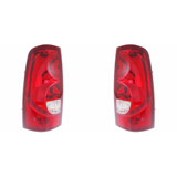 For Chevy Silverado 1500 / 2500 / 2500 HD Tail Light Unit 2003 Fleetside (CLX-M0-335-1906L-US-CL360A50-PARENT1)