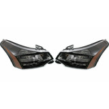 For Ford Focus Coupe Headlight Assembly 2009 2010 (CLX-M0-330-1138L-AS7-CL360A50-PARENT1)