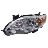 For Toyota Corolla Headlight Assembly 2011 2012 2013 Chrome Base/CE/LE (CLX-M0-312-11C5L-AS1-CL360A50-PARENT1)